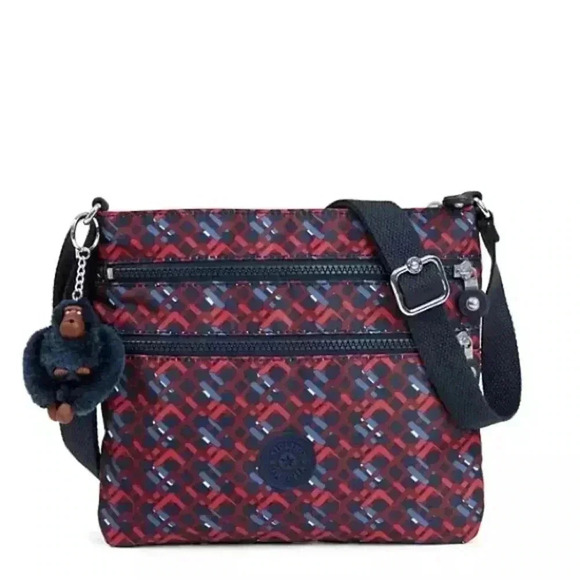 Kipling  Geomatric Print Crossbody Handbag - Picture 8 of 8
